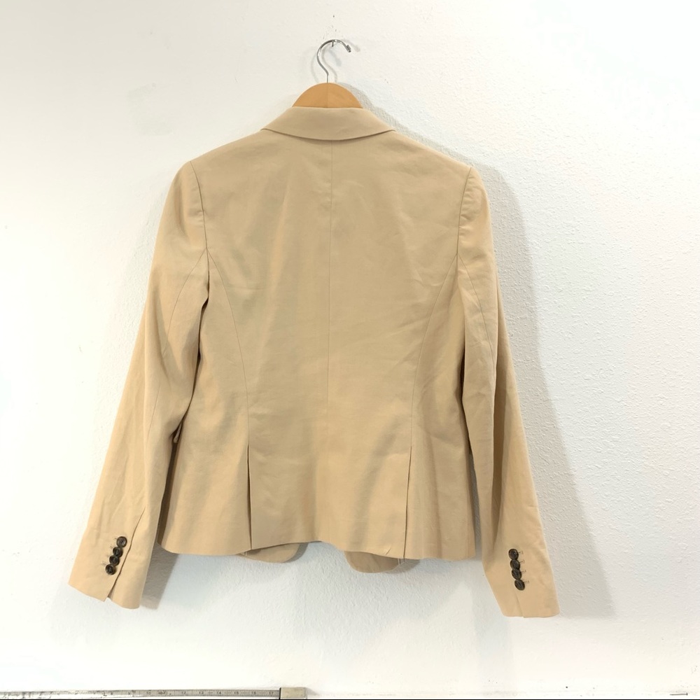 Ann Taylor Beige Women's Tailored Blazer - Picture 2 of 6